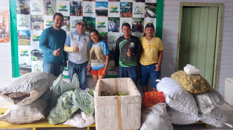 Idam atua na logística de 3,3 toneladas de alimentos comercializados pelo PAA em Nova Olinda do Norte