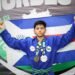 Davy Ferreira, de Carauari, fatura duas medalhas no Norte Nordeste de Jiu-Jítsu Esportivo 2025